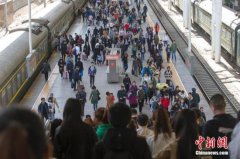 广铁清明假期运客790万人 超七成旅客高铁出行