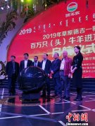内蒙古启“百万只(头)牛羊进万家”活动 助牧民脱贫