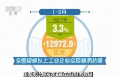 国家统计局发布工业企业财务数据 3月份工业利润增速大幅回