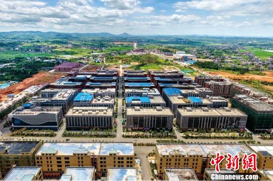 邵东湘商产业园外景。　邵阳市委宣传部供 摄
