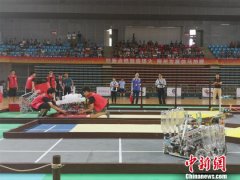 全国大学生机器人大赛南方赛区广西开赛 全国大学生机器人大赛南方赛区广西开赛