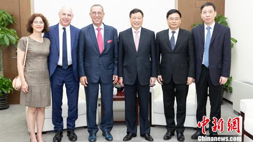 中以（上海）创新园将吸引以色列高校、科研机构、企业来沪开展合作。张春海 摄