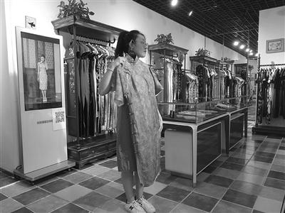沈城旗袍市场“旗开得胜”
