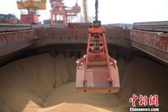 盘锦港迎首艘进境粮食船舶 载5万余吨巴西进口大豆