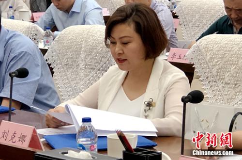 中安传媒·国家安全生产宣教培训平台负责人刘克娜
