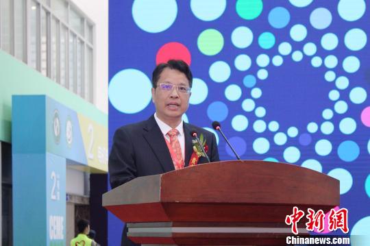 图为宁德市委书记郭锡文致辞。　林榕生 摄