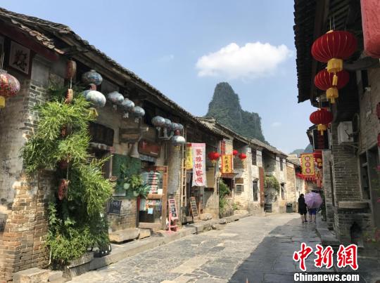 贺州旅游名镇黄姚古镇风景 朱小清 摄